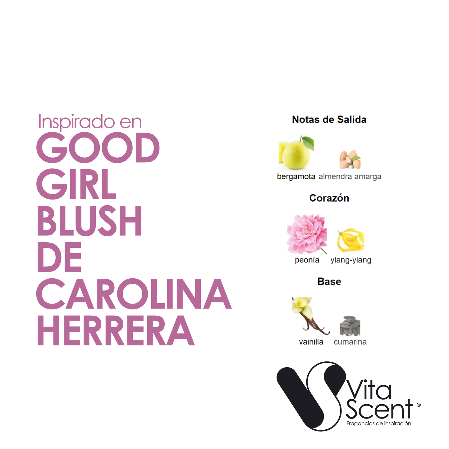 Inspirado En: Good Girl Blush De Carolina Herrera