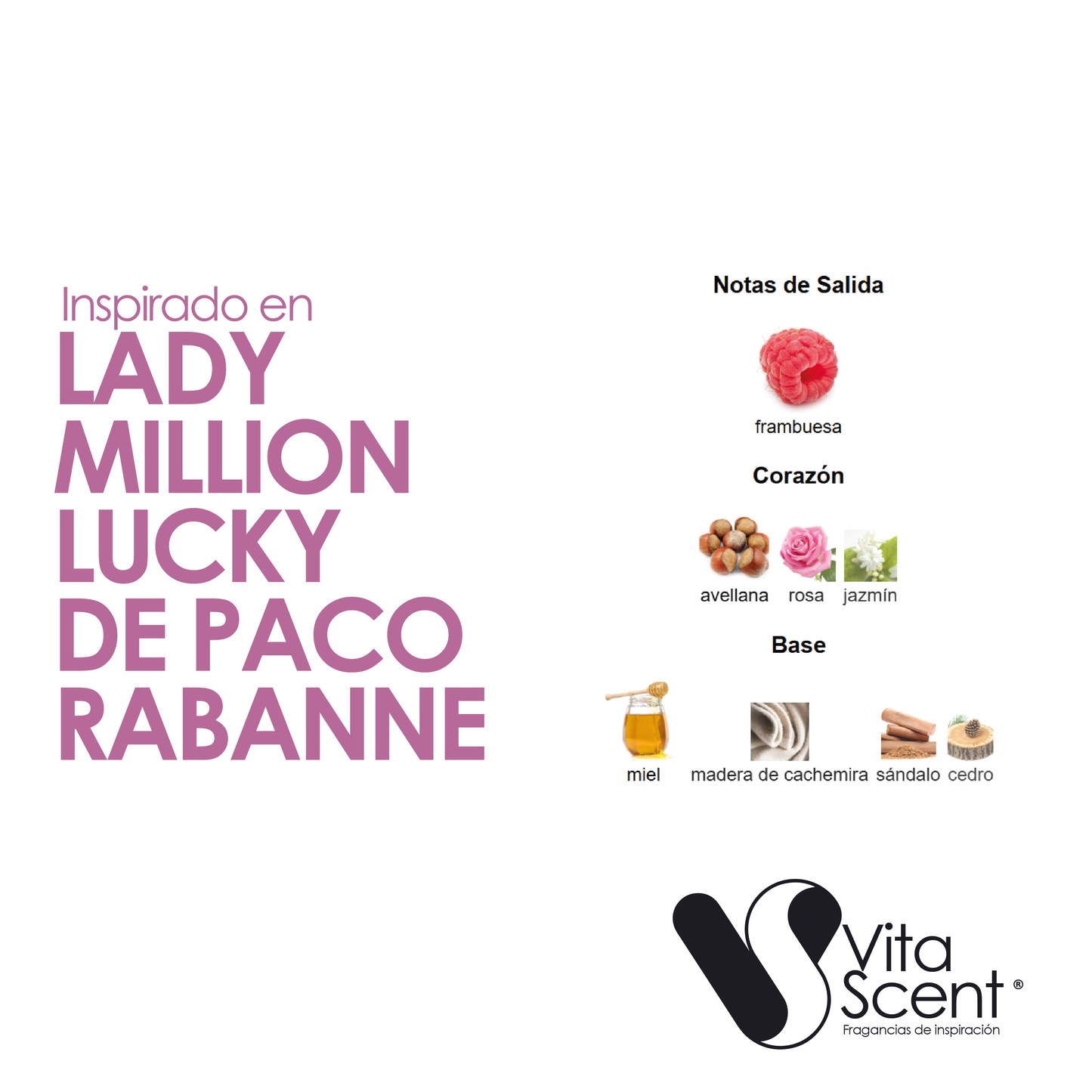 Inspirado En: Lady Million Lucky De Paco Rabanne
