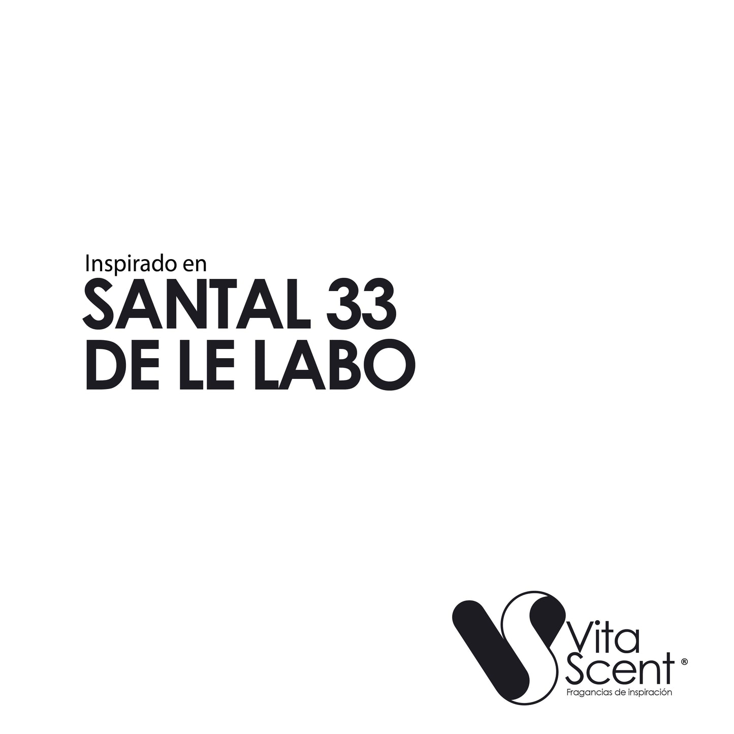 Inspirado en Santal 33 de Le Labo