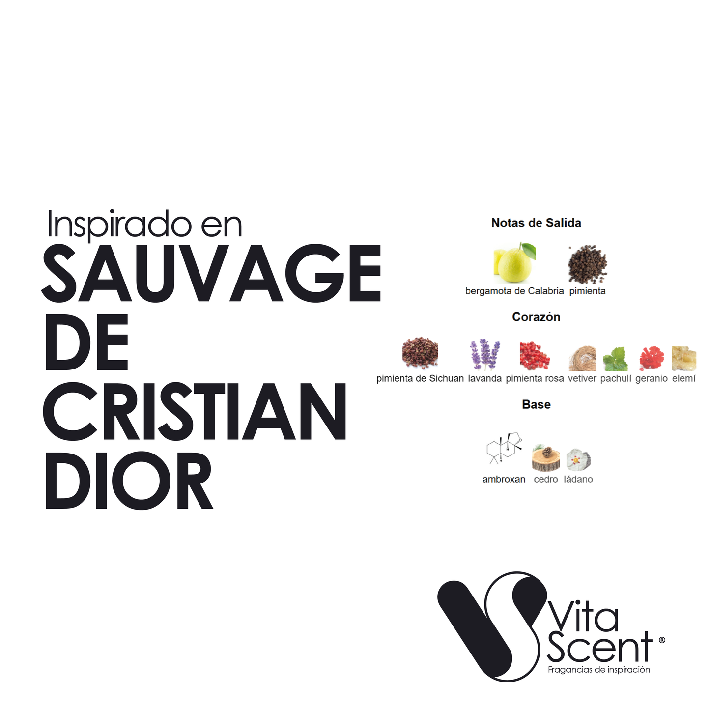 Inspirado En: Sauvage De Cristian Dior