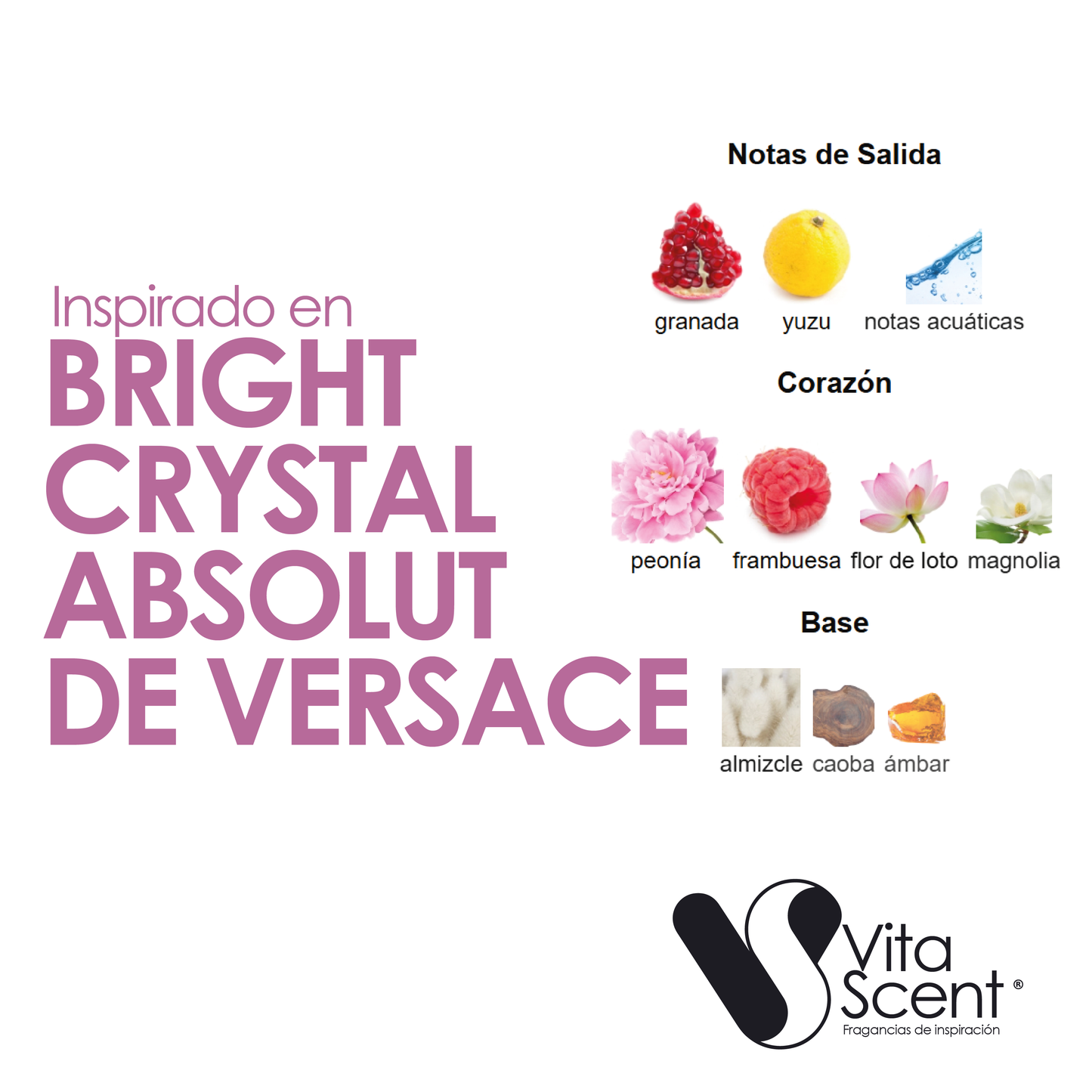 Inspirado En: Bright Crystal Absolut De Versace