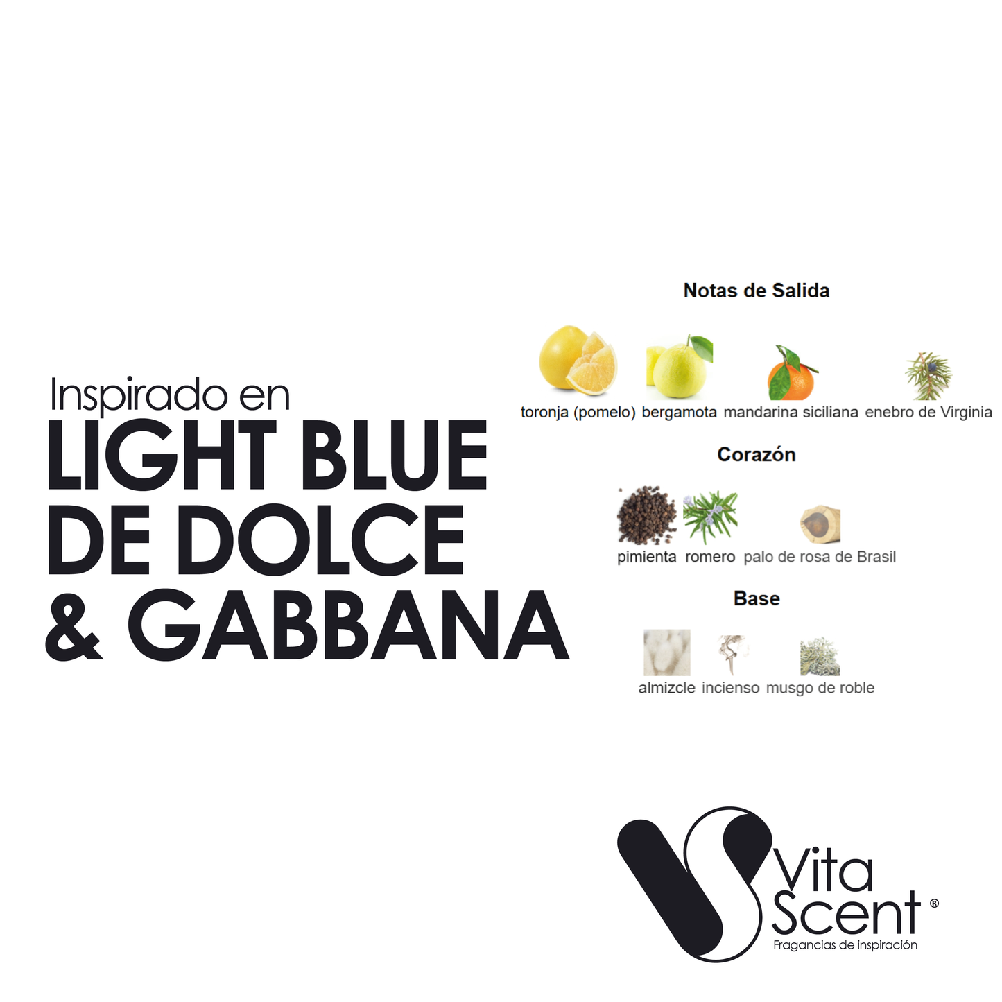 Inspirado En: Light Blue De Dolce & Gabbana