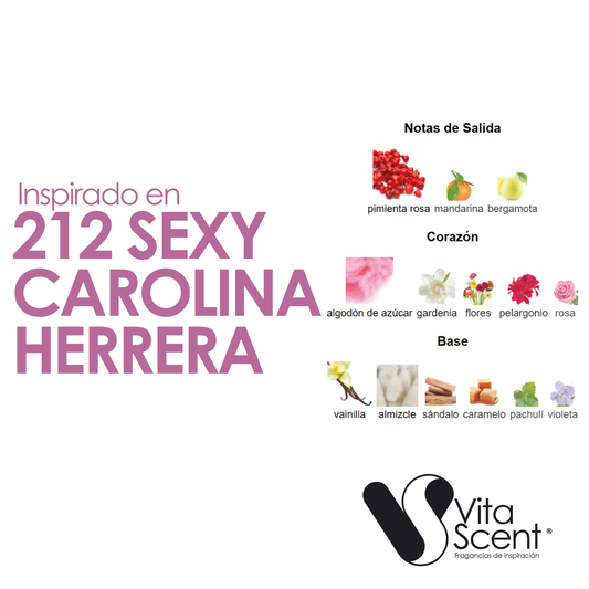 Inspirado En: 212 Sexy De Carolina Herrera