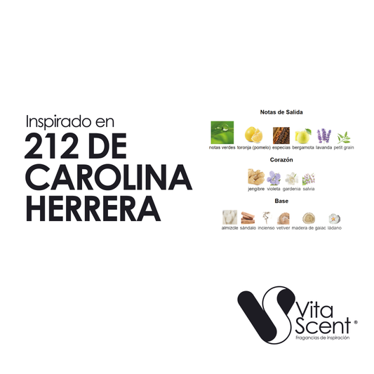 Inspirado en 212 de Carolina Herrera