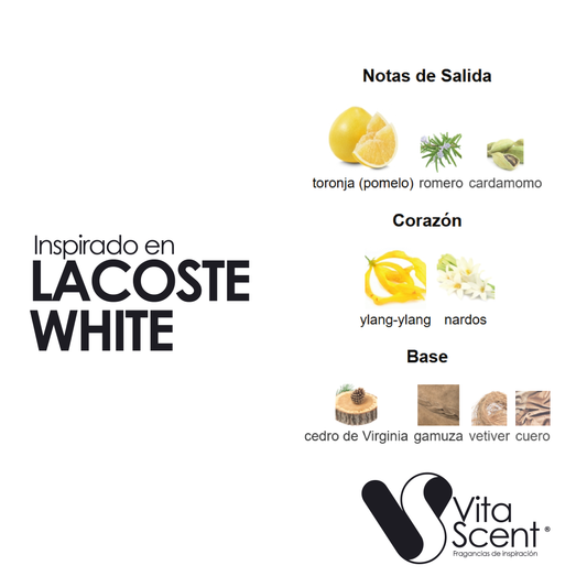 Inspirado En: Lacoste White